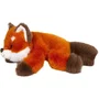 Gipsy Toys Peluche Floppy Choopy Renard roux 22 cm - Texture réaliste deux longueurs de poils - Orange Marron Blanc