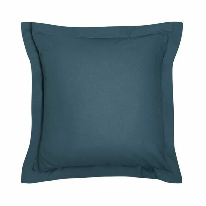 TODAY Taie d'oreiller Essential Paon 63 x 63 + 5 cm avec volant Oxford TODAY Taie d'oreiller Essential Paon 63 x 63 + 5 cm avec volant Oxford