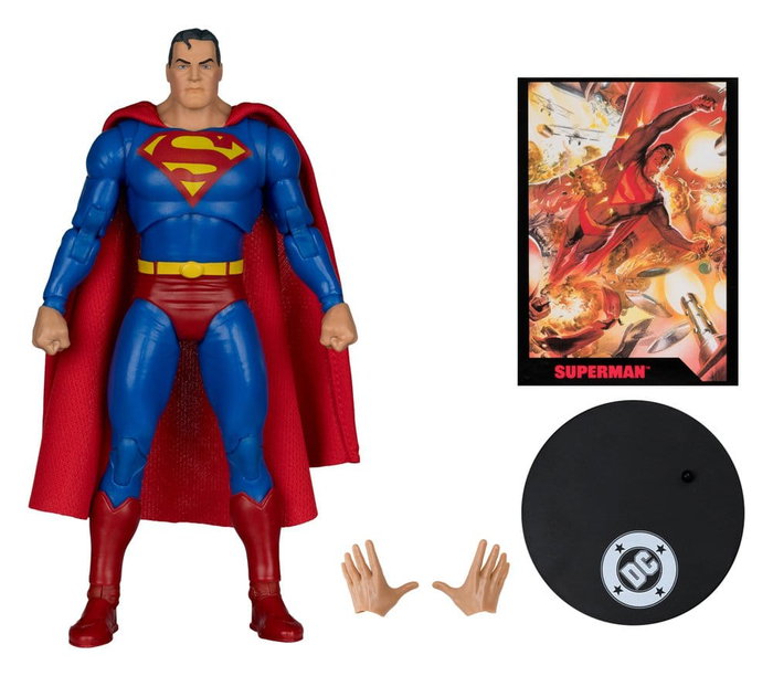 McFarlane Toys Superman Justice #1 Red Platinum Edition 19 cm