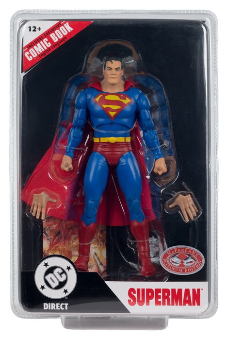 McFarlane Toys Superman Justice #1 Red Platinum Edition 19 cm