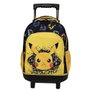 MANENTI Valise à roulettes Pokémon pour enfant - Coffre de voyage 44 cm (44x33x22 cm) - Trolley