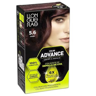 Llongueras COLOR ADVANCE 5,6-caoba
