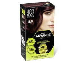 Llongueras COLOR ADVANCE #5,6-caoba Teinture Cheveux Blond Cendré Foncé 1 u
