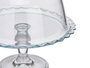 Pasabahce Tarte en verre avec pied et couvercle 26 cm (Set de 2)