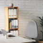 PIQUERAS Y CRESPO Chaise de bureau Algarra Rose en simili cuir avec mécanisme de contact permanent, sans accoudoirs