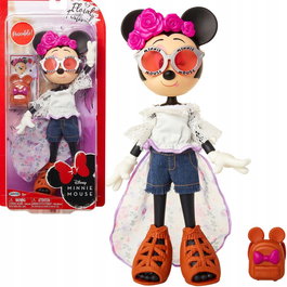 Disney Poupée Minnie Mouse Collection Festival Floral - Jouet pour Filles