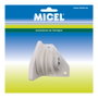 Poulie de pergola Micel TLD20 Nylon 7,3 x 7,3 x 8 cm latérale Blanc