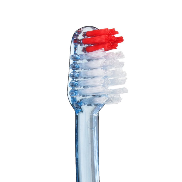 VITIS Brosse à dents rigide Duro Access - Tête compacte pour un brossage efficace et confortable - 1 unité