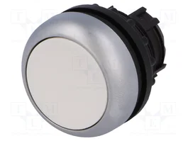 EATON ELECTRIC Commutateur bouton-poussoir blanc 22mm
