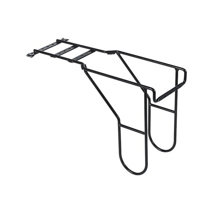 Basil Extension de porte-bagages pour combinaison porte-bébé ou sacoches noir mat Basil Extension de porte-bagages pour combinaison porte-bébé ou sacoches noir mat