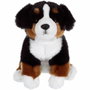 Gipsy Toys Peluche Chien Bouvier Bernois - Assis, 25 cm