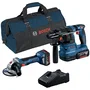 Bosch Professional - Pack perforateur et meuleuse 18V Li-ion 4Ah - GBH 18V-22 & GWS 18V-7 - Réf. 0615A50037