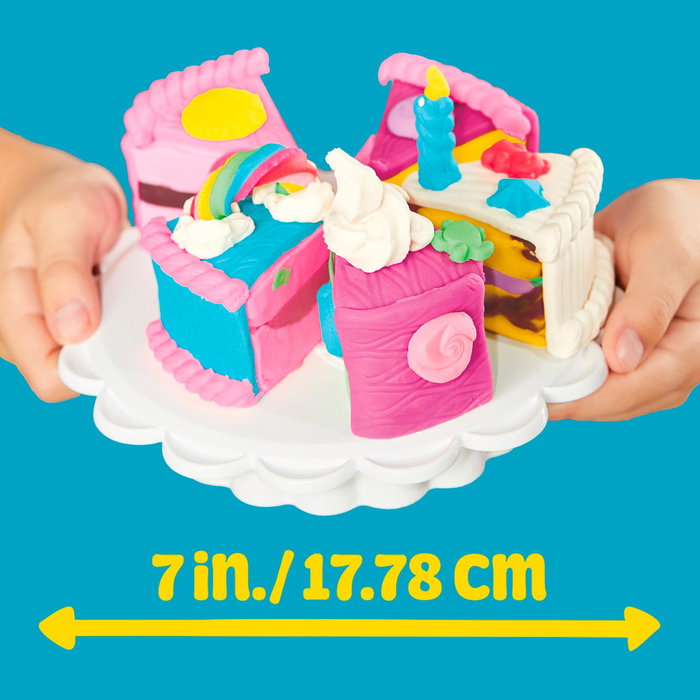 Play-Doh Set Four Gâteaux Horno De Pasteles G0497 - Jouet Pâte à Modeler et Patisserie pour Enfants +3 ans