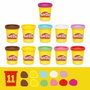 Play-Doh Ma jolie part de gâteau avec four jouet et 11 pots de pâte à modeler