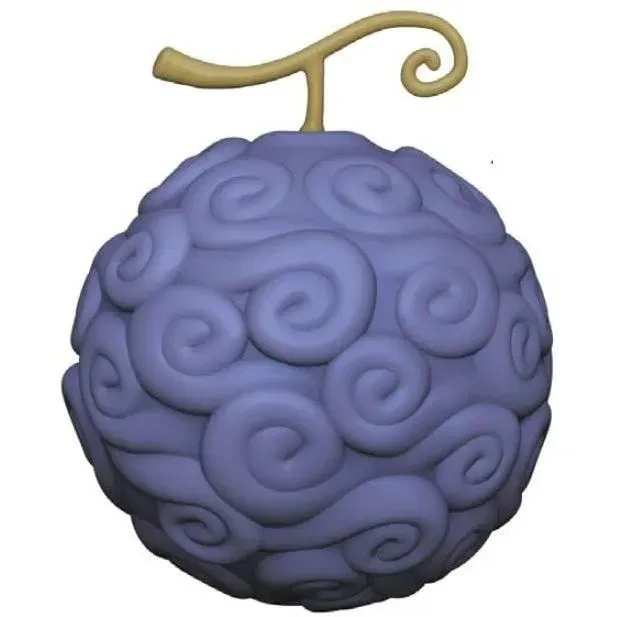 Plastoy Tirelire One Piece - Fruit du Démon Gomu Gomu no Mi - Accessoire de décoration en PVC pour fans et collectionneurs