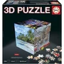 EDUCA Cube Voyage - Puzzle 3D avec 216 pièces - 6 puzzles de 36 pièces - Défi ludique pour enfants de 8 ans et plus - Réf. 20124