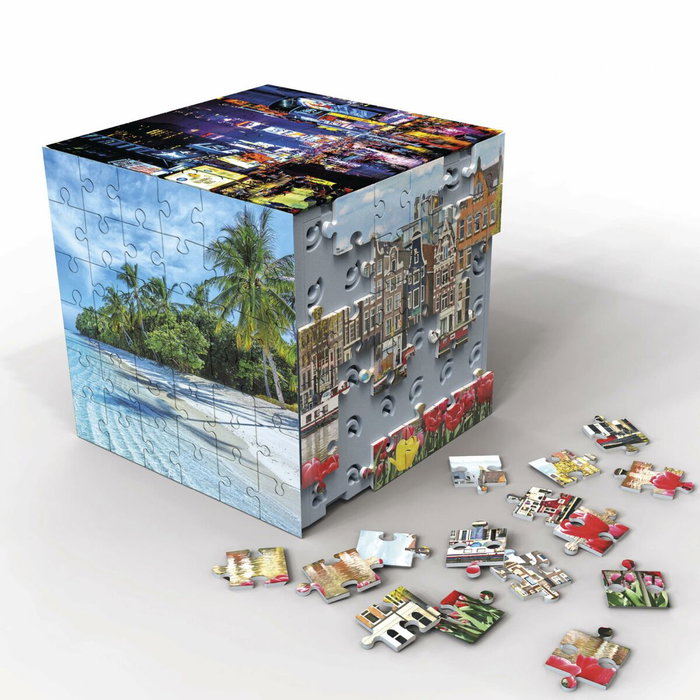Educa Puzzle 3D Cube Voyage - 216 Pièces