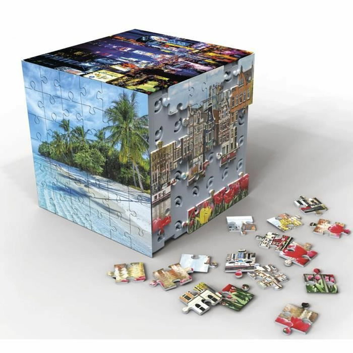 Educa Puzzle 3D Cube Voyage - 216 Pièces