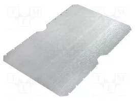 FIBOX Plaque de montage en acier 400x600mm