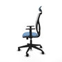 Piqueras y Crespo Chaise de Bureau Motilla Bleu ciel et Blanc