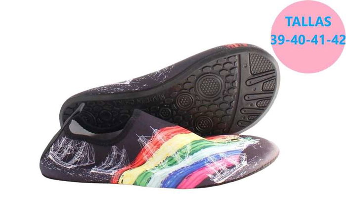 Poessa Chaussons en Néoprène Unisexe Adulte - Taille 39/40/41/42 - Modèles Surtis