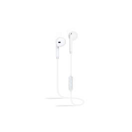 Myway MWHPH0023 Casque sans fil Bluetooth blanc - Oreillette ergonomique avec réduction de bruit