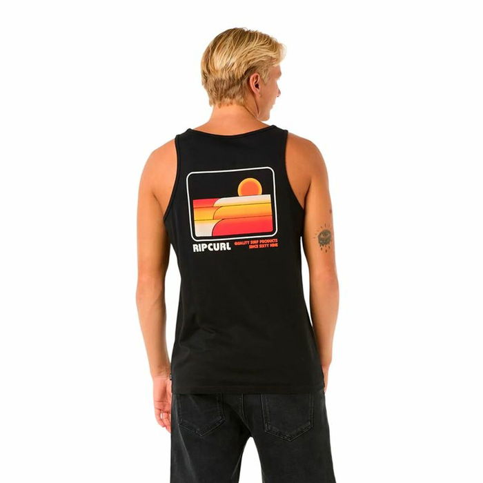 Débardeur Homme Rip Curl Casual Revival Peaking Tank Noir