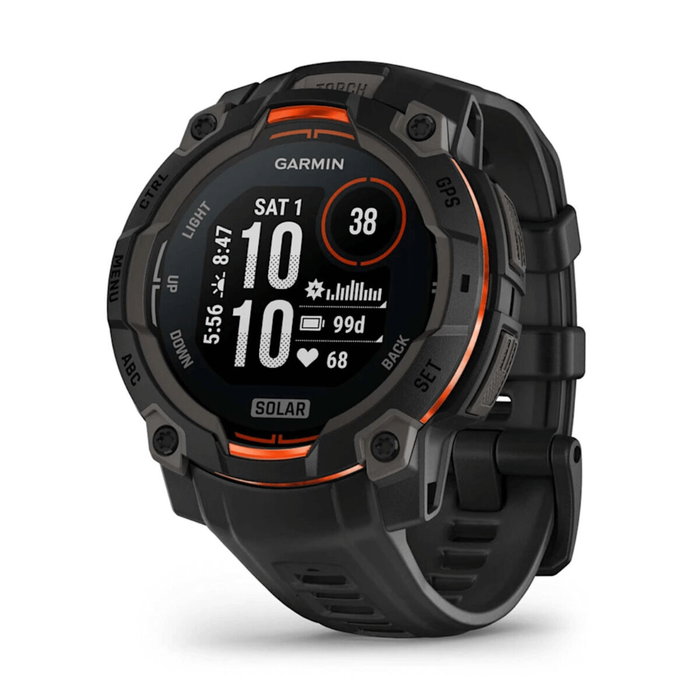Garmin Instinct 3 Solar GPS 50mm Noir