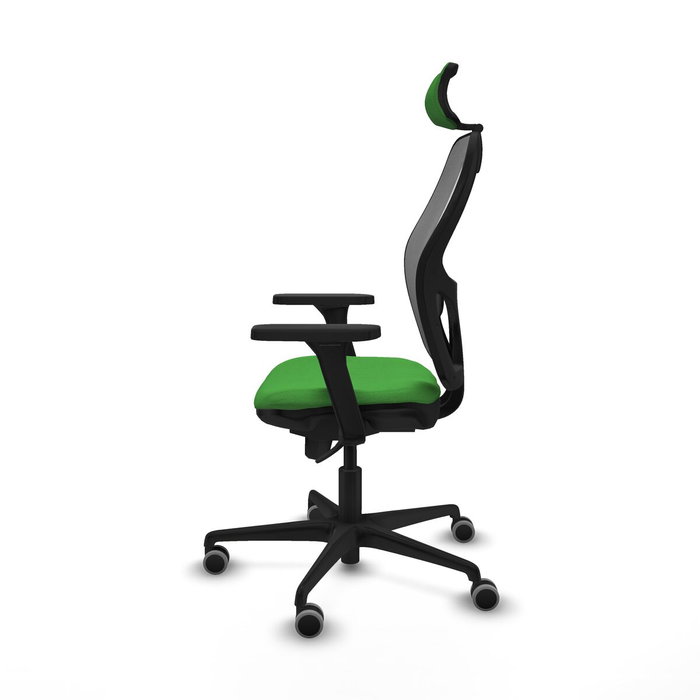 Piqueras y Crespo 3D036G2 Chaise de Bureau avec Appui-tête Vert