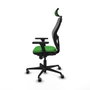 Piqueras y Crespo 3D036G2 Chaise de Bureau avec Appui-tête Vert
