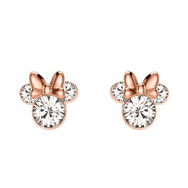 PEERS HARDY Boucles d'oreilles Disney Minnie Mouse, en argent plaqué, serties de pierres, cadeau