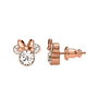 PEERS HARDY Boucles d'oreilles Disney Minnie Mouse, en argent plaqué, serties de pierres, cadeau