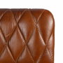 BigBuy Home Chaise de Salle à Manger Marron Noir Cuir Fer