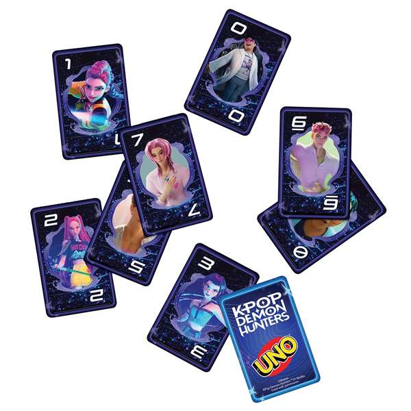 Mattel Games UNO K-Pop Demon Hunters