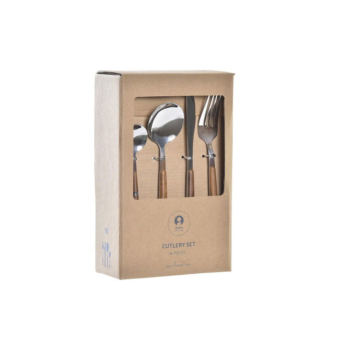 Couverts DKD Home Decor Argenté Naturel Acier inoxydable (3 x 2 x 21 cm) Couverts DKD Home Decor Argenté Naturel Acier inoxydable (3 x 2 x 21 cm)