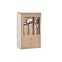 Couverts DKD Home Decor Argenté Naturel Acier inoxydable (3 x 2 x 21 cm)