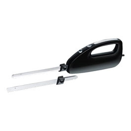 Rommelsbacher EM 150 Couteau Électrique pour Cuisine, Coupe Viande et Pain avec Lames Inox