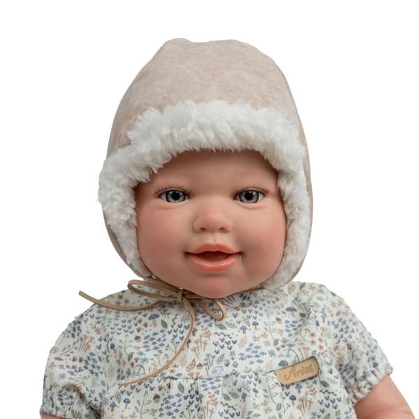 Muñecas Arias Poupée Reborn Arias 45 cm Angel Bleu avec Couverture