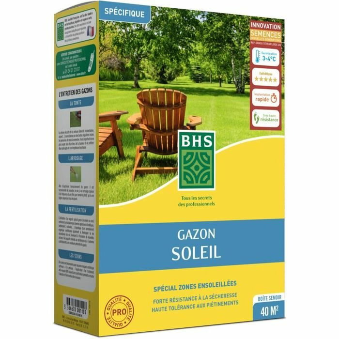 BHS Gazon Soleil 1kg BHS Gazon Soleil 1kg