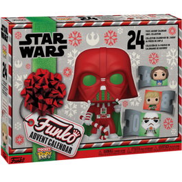 FUNKO Calendrier de l'Avent Star Wars - Contient 24 figurines pocket POP!