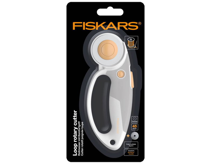 Fiskars Cutter rotatif avec lame en titane 45 mm