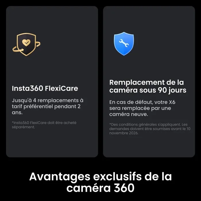 Insta360 X6 Standard Bundle Midnight Black Insta360 X6 Standard Bundle Midnight Black