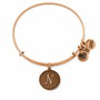 Alex And Ani Bracelet Lettre N Doré