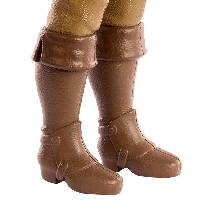 Mattel Disney Princess Enredados - Poupée articulée Flynn Rider, look caractéristique avec chemise, sac de ceinture et bottes, pour enfants à partir de 3 ans