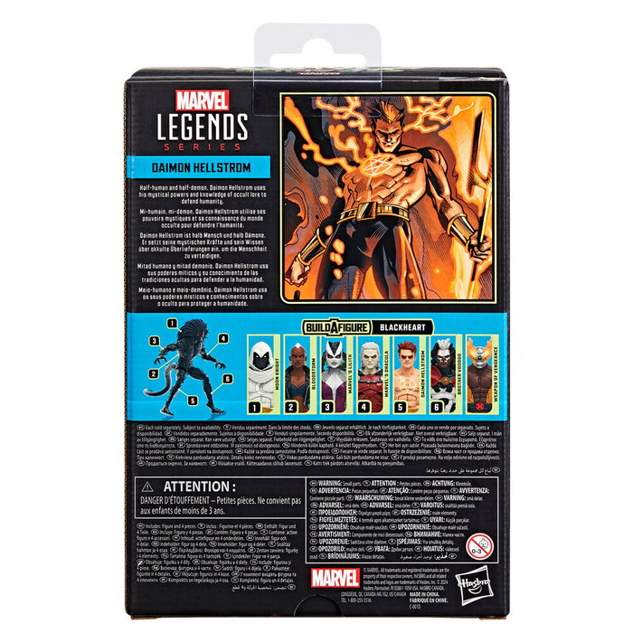 Hasbro Marvel Legends Daimon Hellstrom - Figurine de 15 cm