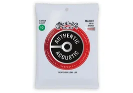MARTIN Jeu de cordes acoustique Authentic Lifespan® 2.0 Bronze 80/20 Extra Light 10-47