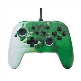 PowerA Manette Améliorée avec Câble USB-C 3m pour Nintendo Switch HEROIC LINK (réf. 1516984-01) - Boutons Programmables, Compatible Switch et Switch OLED