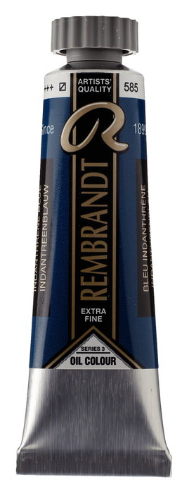 Rembrandt Peinture à l'huile Bleu Indanthrène 585, Tube 15 ml Rembrandt Peinture à l'huile Bleu Indanthrène 585, Tube 15 ml