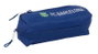 Safta Portatodo Triple Petit avec Bande Élastique 20cm FC Barcelona Navy Bleu 22 x 8.5 x 6 cm - Porte-tout Triple pour Enfants (3 ans et plus)