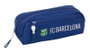Safta Portatodo Triple Petit avec Bande Élastique 20cm FC Barcelona Navy Bleu 22 x 8.5 x 6 cm - Porte-tout Triple pour Enfants (3 ans et plus)